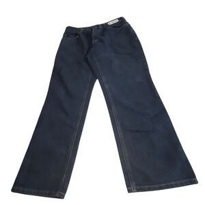 Carhartt Mens Modern Fit Dark Wash Denim Jeans 36x30 Workwear Cotton Polyester